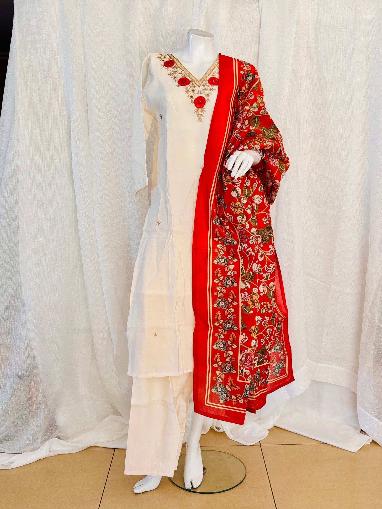 Beautiful Red Sari Collection