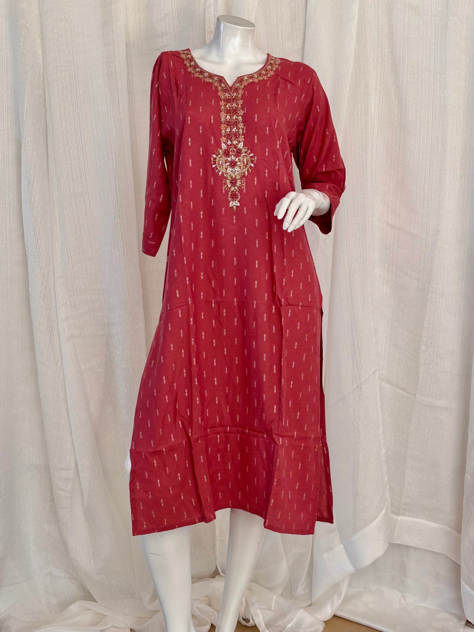 Premium Red Sari Design